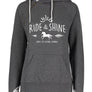 RIDE & SHINE DOUBLE LINED FASHION HOODIE