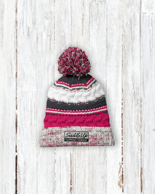 Saddle Up Chunky Knit Beanie