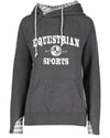 EQUESTRIAN SPORTS DOUBLE LINED FASHION HOODIE