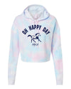 Oh Happy Day Cropped Hooded Sweatshirt