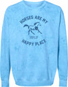 "Horses Are My Happy Place" Crewneck